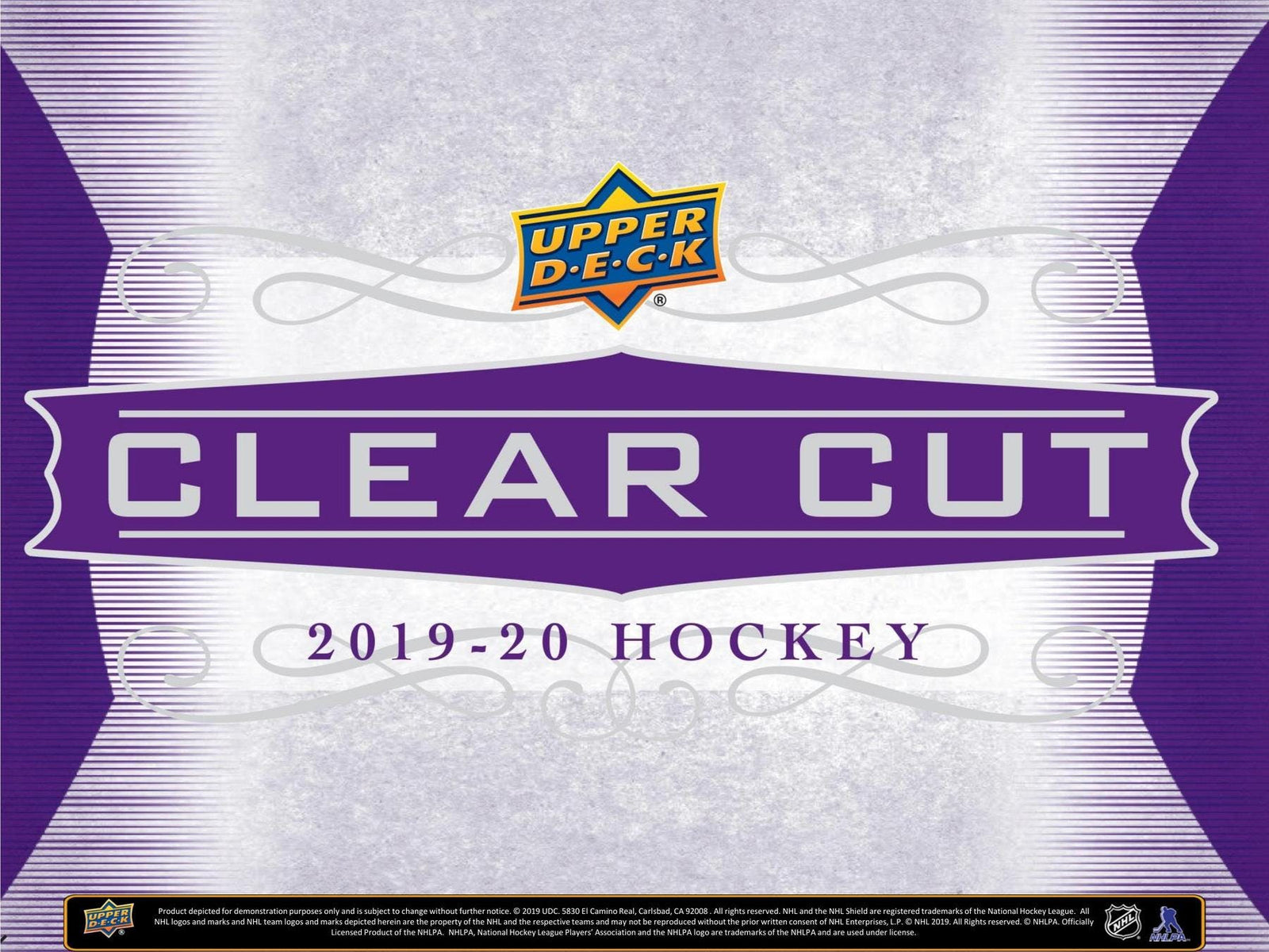 2019-20 Upper Deck Clear Cut Hockey Hobby Box