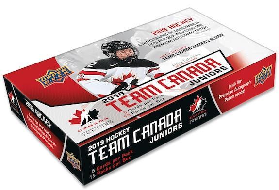 2019 Upper Deck Team Canada Juniors Hobby Box