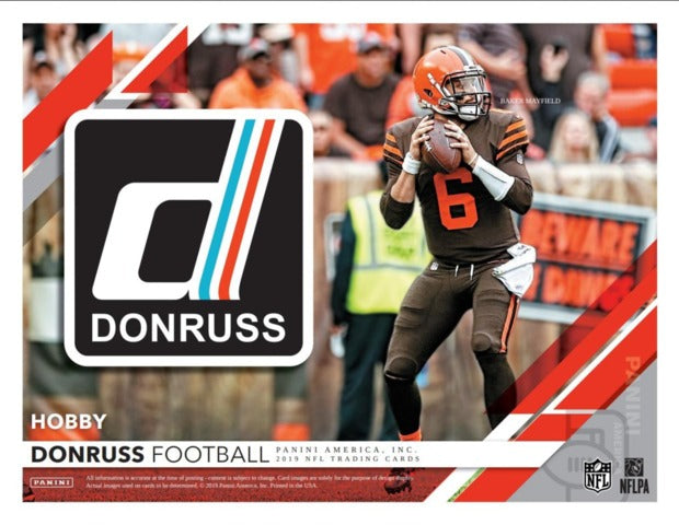 2019 Panini Donruss Football Hobby Pack