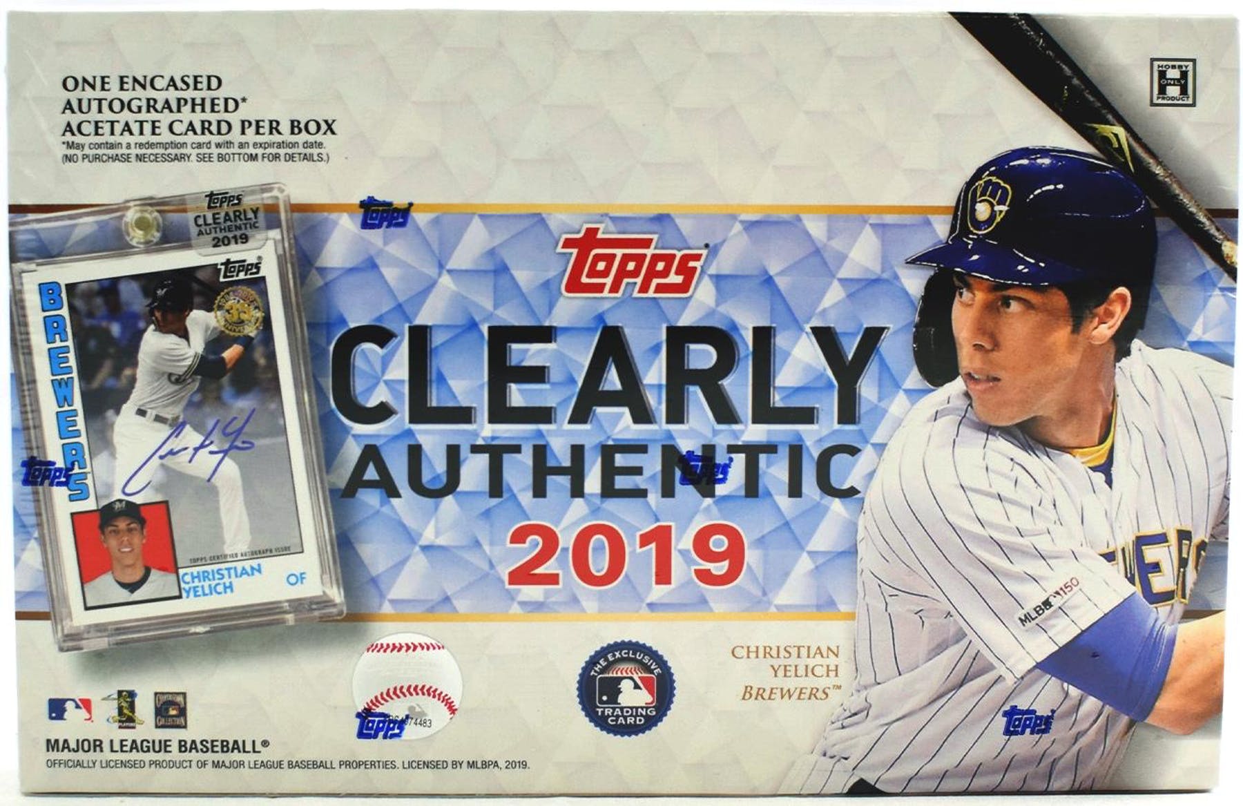 2019 Topps Clearly Authentic Baseball Hobby Box | Eastridge Sports Cards