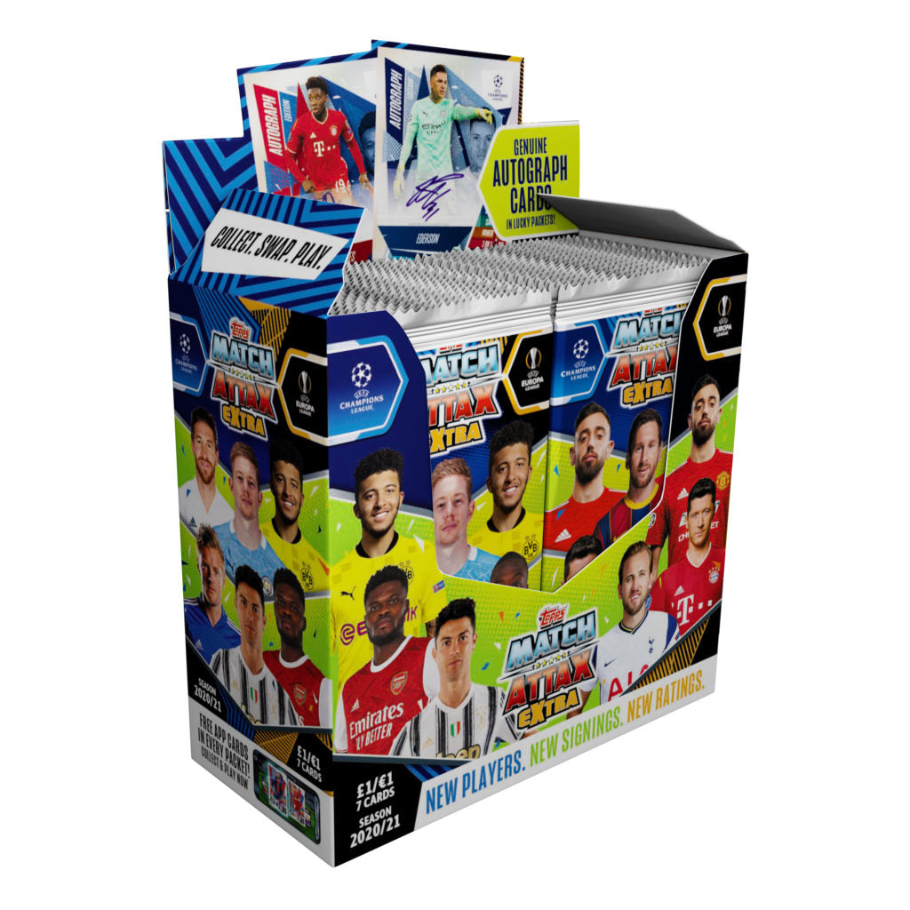 2020-21 Topps Champions League Match Attax EXTRA Sealed Box