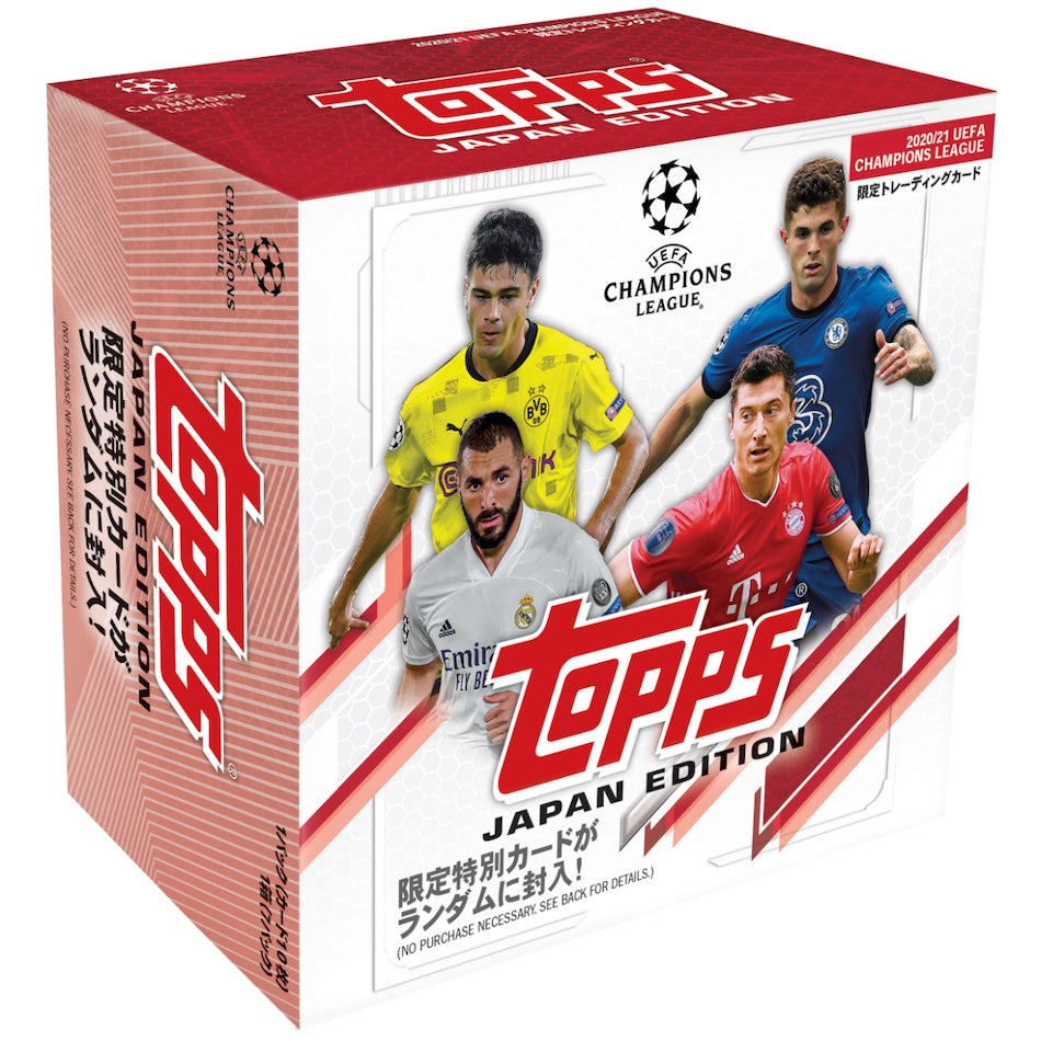 2020-21 Topps UEFA Champions League Box - Japan Edition | Eastridge Sports Cards