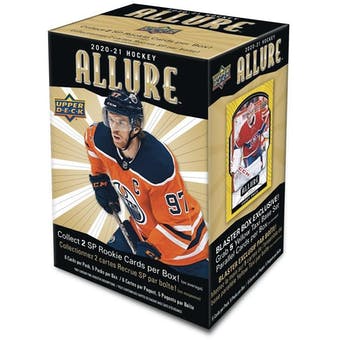 2020-21 Upper Deck Allure Hockey Blaster Box (Yellow Taxi Exclusives)