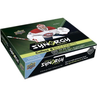 2020-21 Upper Deck Synergy Hockey Hobby Box