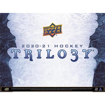 2020-21 Upper Deck Trilogy Hockey Hobby Box | Eastridge Sports Cards