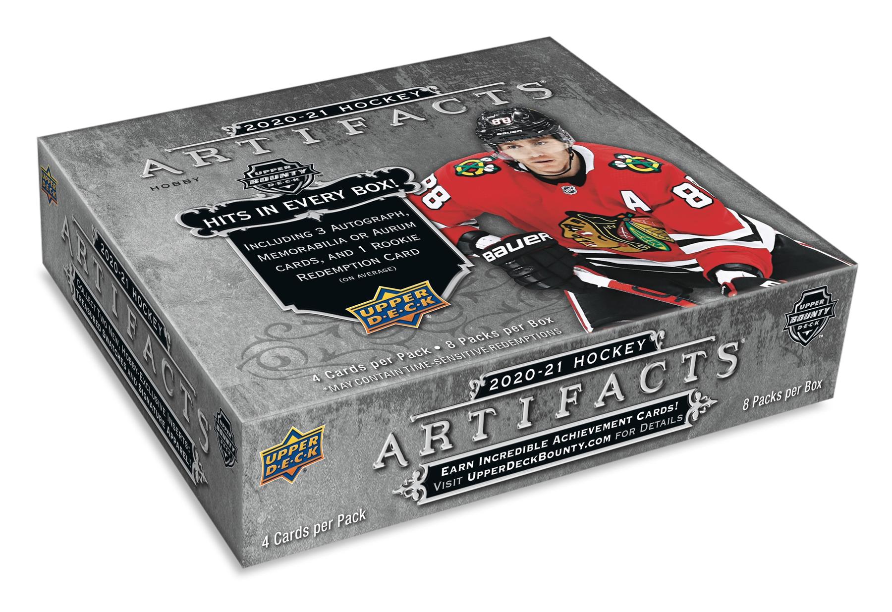 2020-21 Upper Deck Artifacts Hockey Hobby Inner Case (10 boxes) | Eastridge Sports Cards