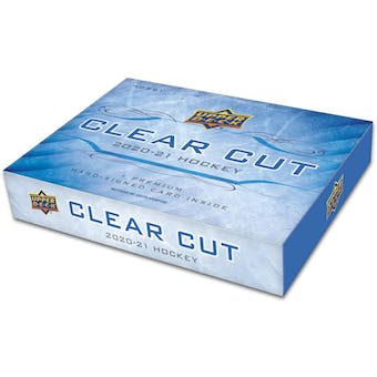 2020-21 Upper Deck Clear Cut Hockey Hobby Box | Eastridge Sports Cards