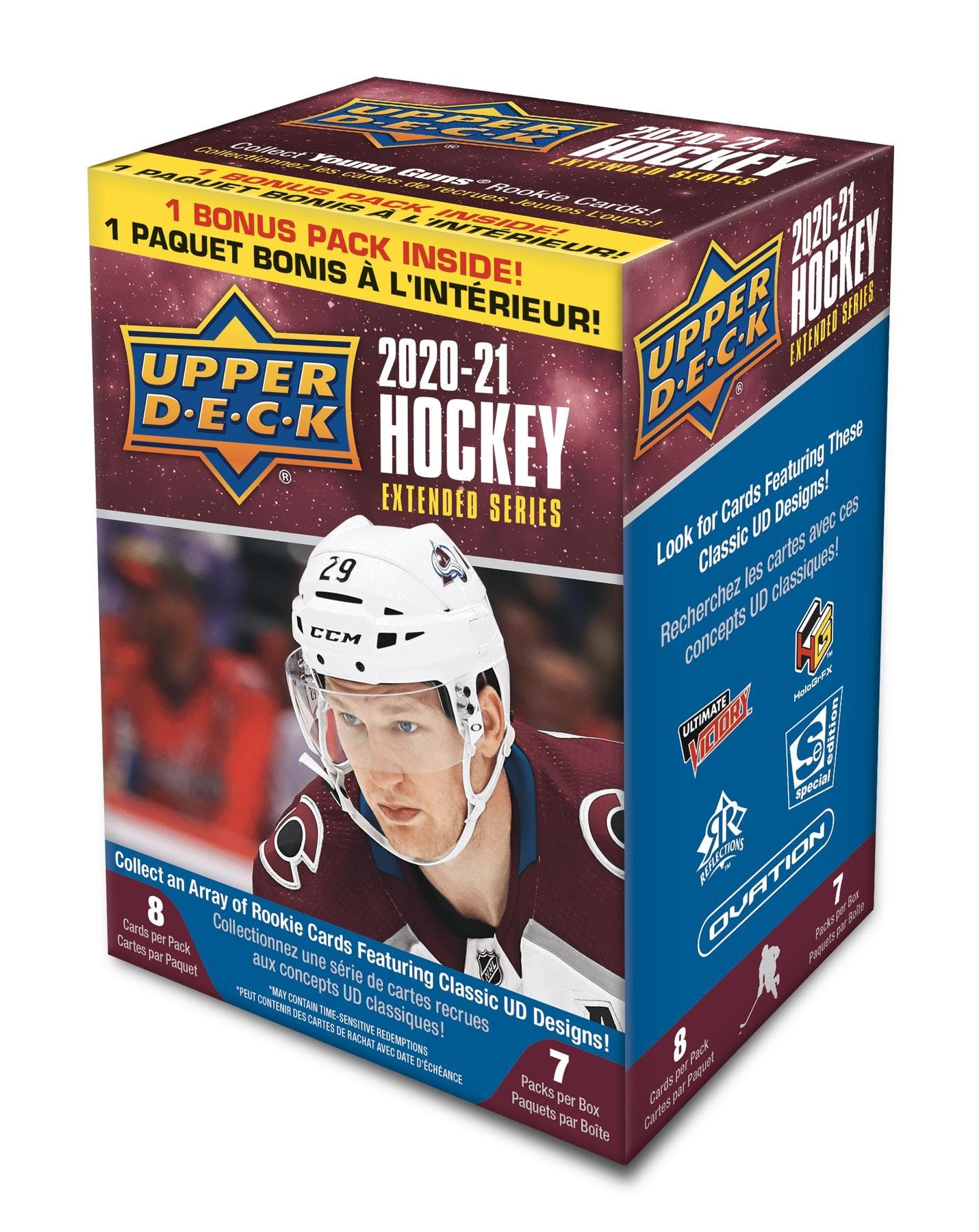 2020-21 Upper Deck Extended Series Blaster Box