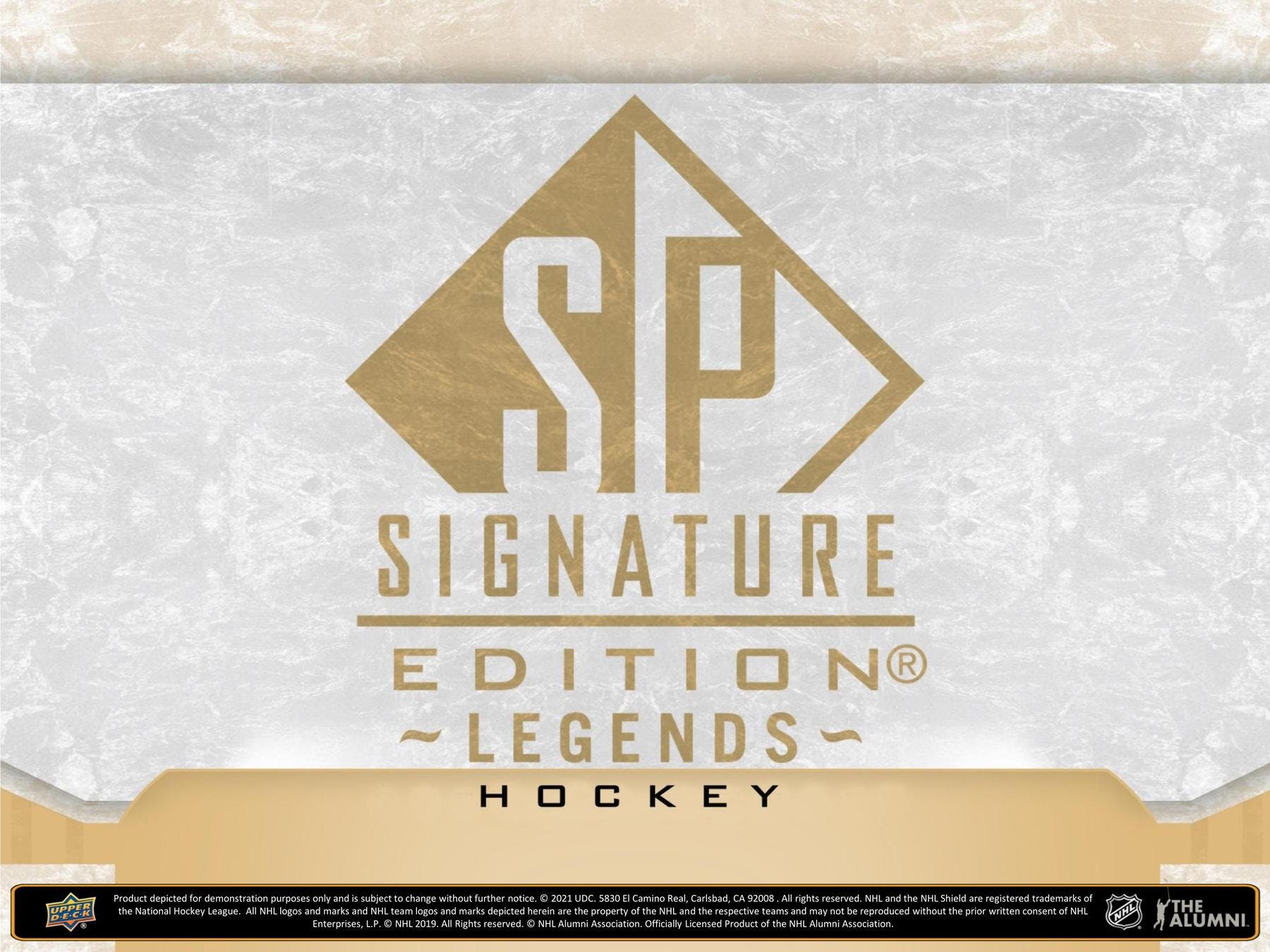 2020-21 Upper Deck SP Signature Legends Hockey Hobby Pack | Eastridge Sports Cards