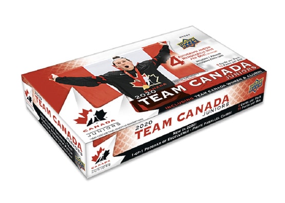2020 Upper Deck Team Canada World Juniors Hockey Hobby Box | Eastridge Sports Cards