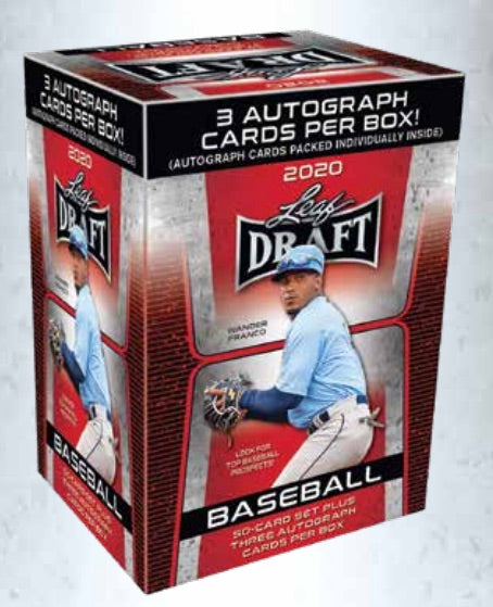 2020 Leaf Draft Baseball Blaster Box