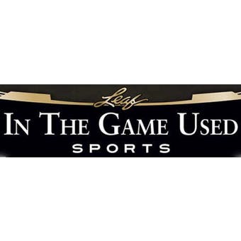 2020 Leaf In the Game Used - Sports