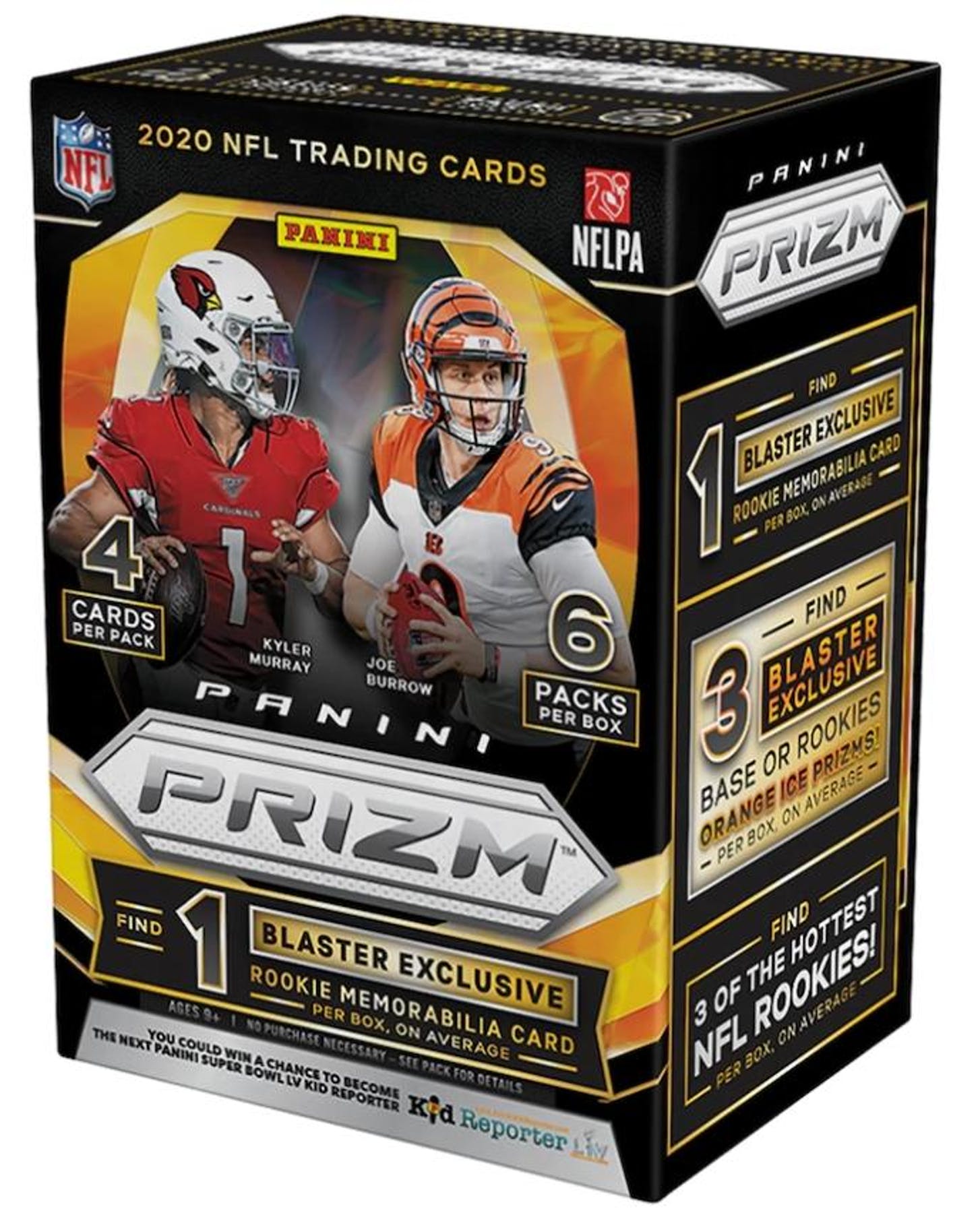 2020 Panini Prizm Football Blaster (Lazer Prizms)