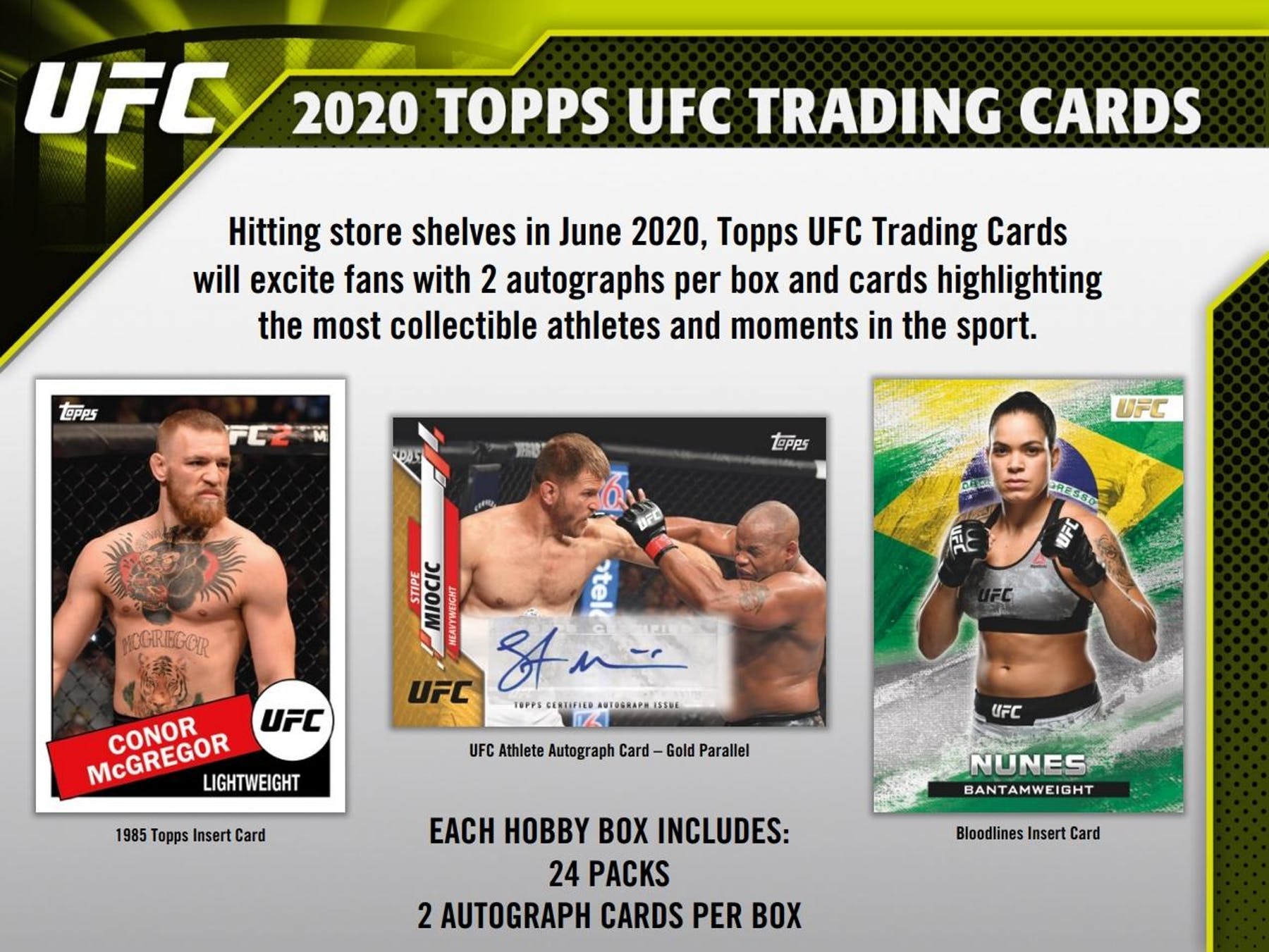 2020 Topps UFC Hobby Box | Eastridge Sports Cards