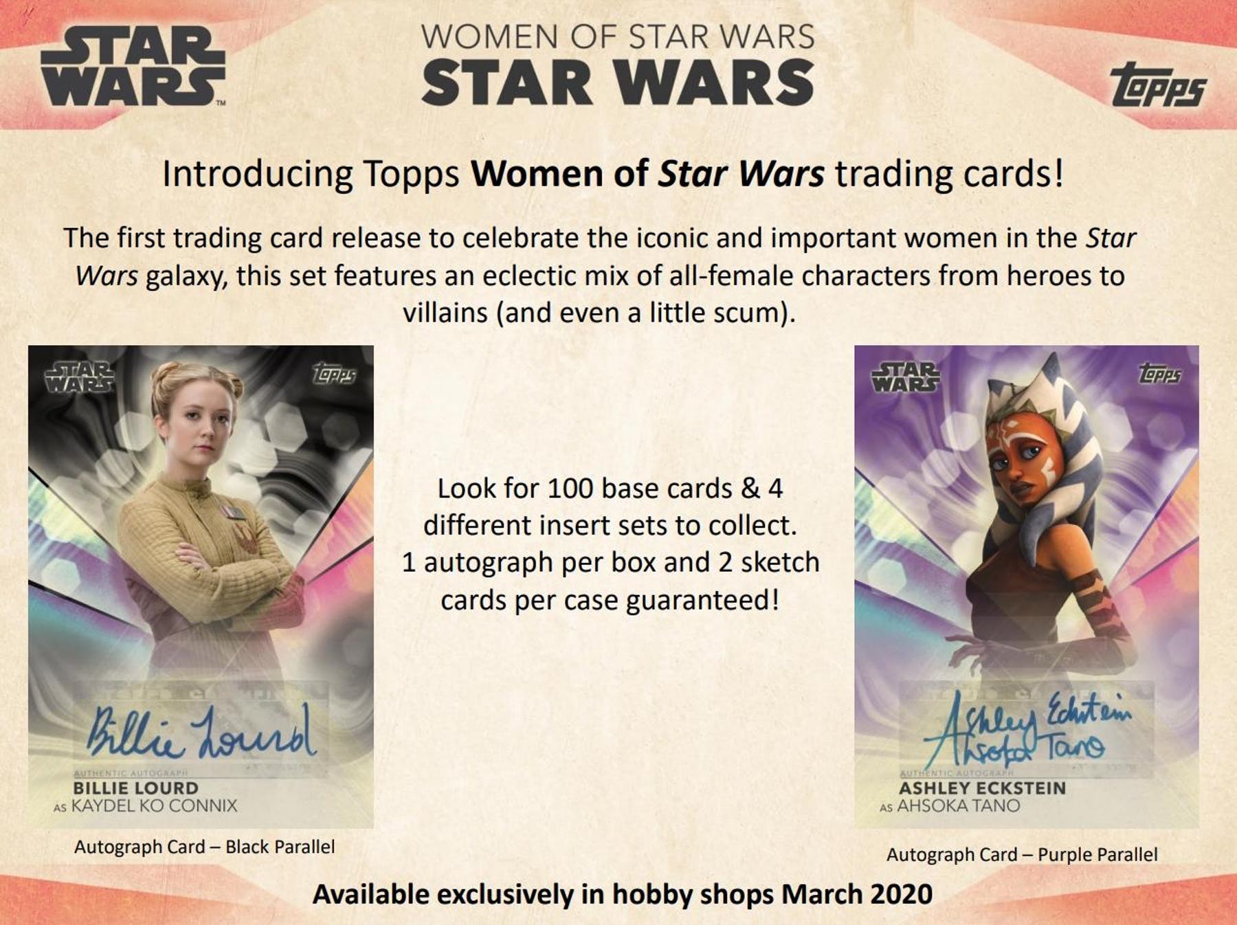 2020 Topps Women of Star Wars Hobby Box | Eastridge Sports Cards