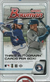 2020 Bowman Baseball Hobby Box | Eastridge Sports Cards