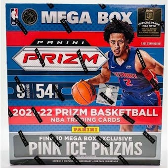 2021-22 Panini Prizm Basketball Mega Box