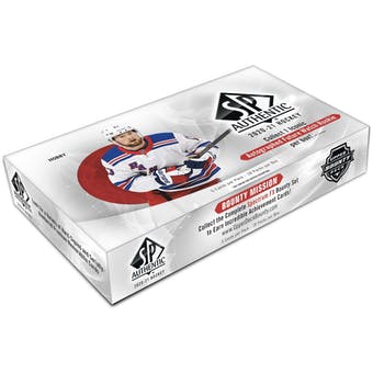 2020-21 Upper Deck SP Authentic Hockey Hobby Box | Eastridge Sports Cards