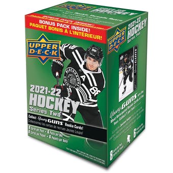 2021-22 Upper Deck Hockey Series 2 Blaster Box
