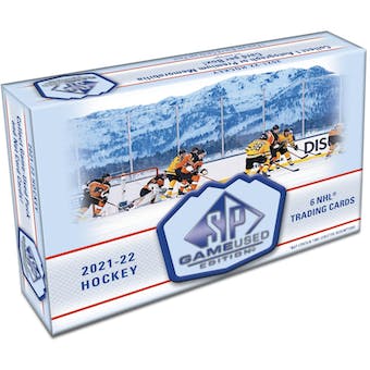 2021-22 Upper Deck SP Game Used Hobby Box
