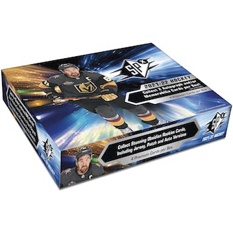 2021-22 Upper Deck SPx Hockey Hobby Box
