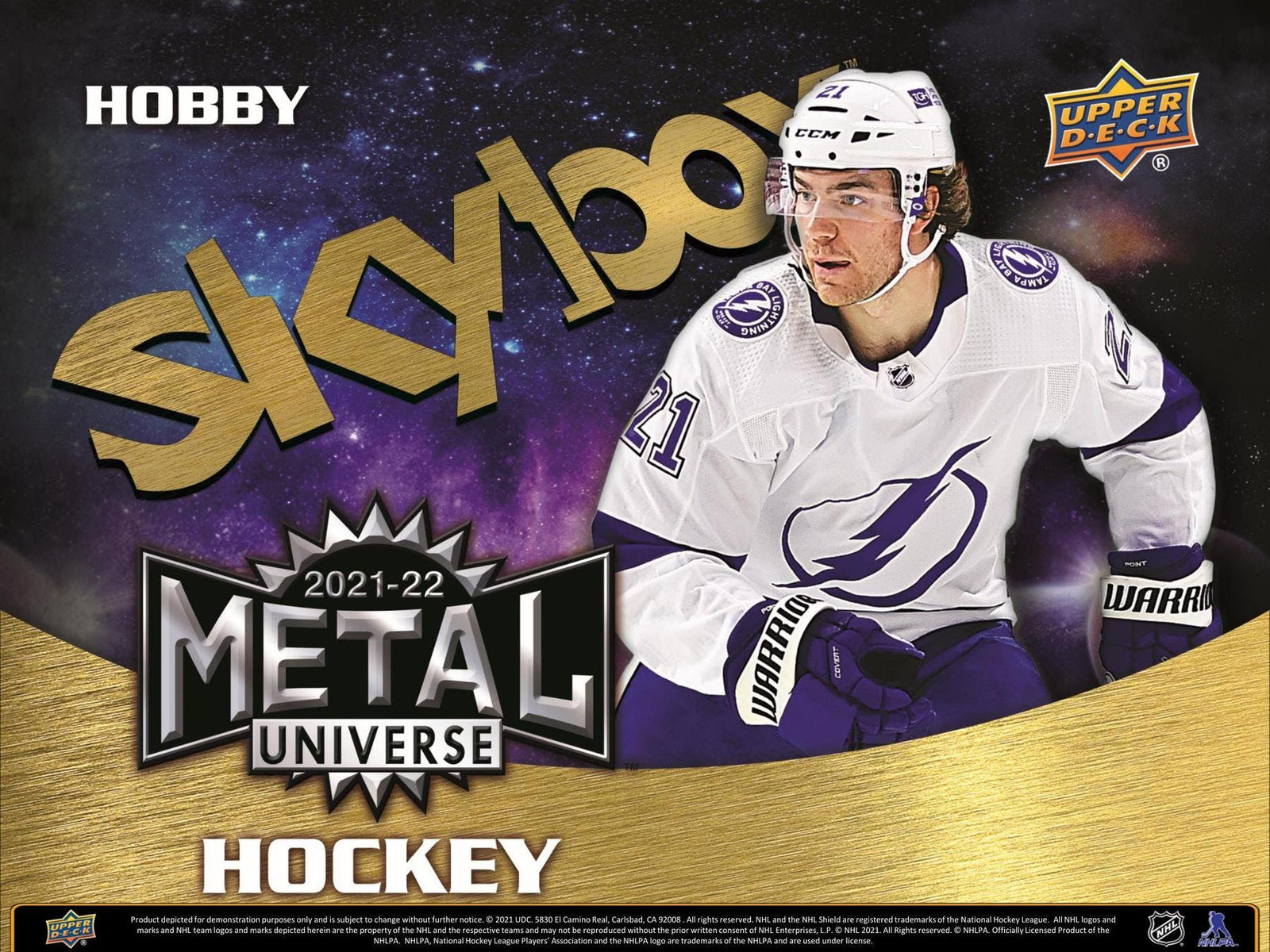 2021-22 Upper Deck Skybox Metal Universe Hockey Hobby Pack