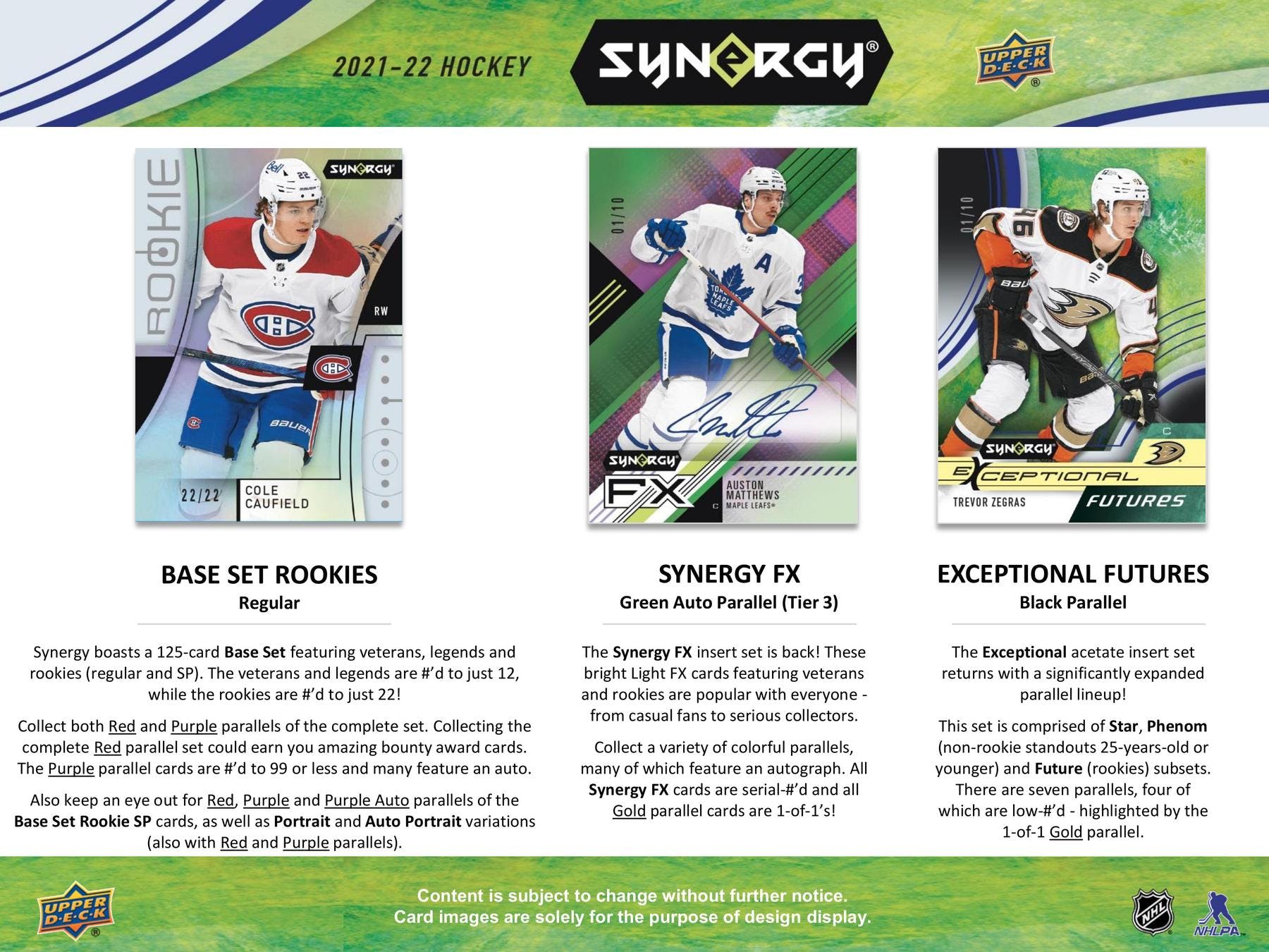 2021-22 Upper Deck Synergy Hockey Hobby Pack | Eastridge Sports Cards