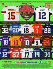 2021 Tristar Game Day Greats Mystery Autographed Football Jersey Hobby Box | Eastridge Sports Cards
