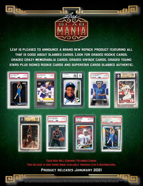 2021 Leaf Slab Mania Hobby Box