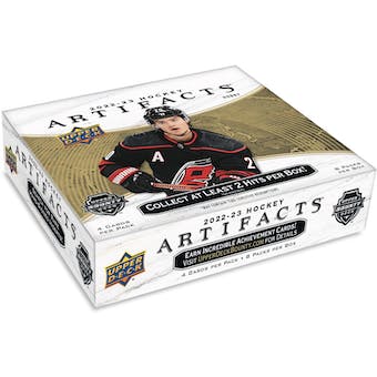 2022-23 Upper Deck Artifacts Hockey Hobby Box | Eastridge Sports Cards