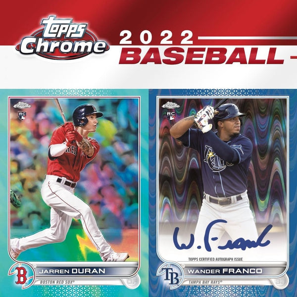 2022 Topps Chrome Baseball Hobby Pack | Eastridge Sports Cards