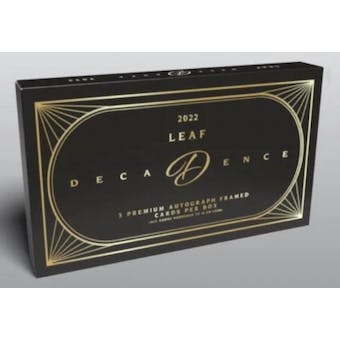 2022 Leaf Decadence Multi-Sport Hobby Box