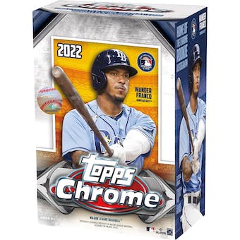 2022 Topps Chrome Baseball Blaster Box