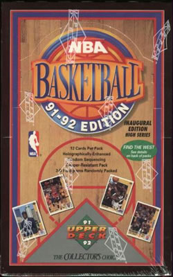 1991-92 Upper Deck High Series Basketball Box | Eastridge Sports Cards