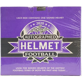 2020 Leaf Autographed Football Mystery Full-Size Helmet Edition | Eastridge Sports Cards