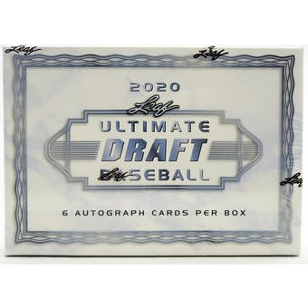2020 Leaf Ultimate Draft Baseball Hobby Box
