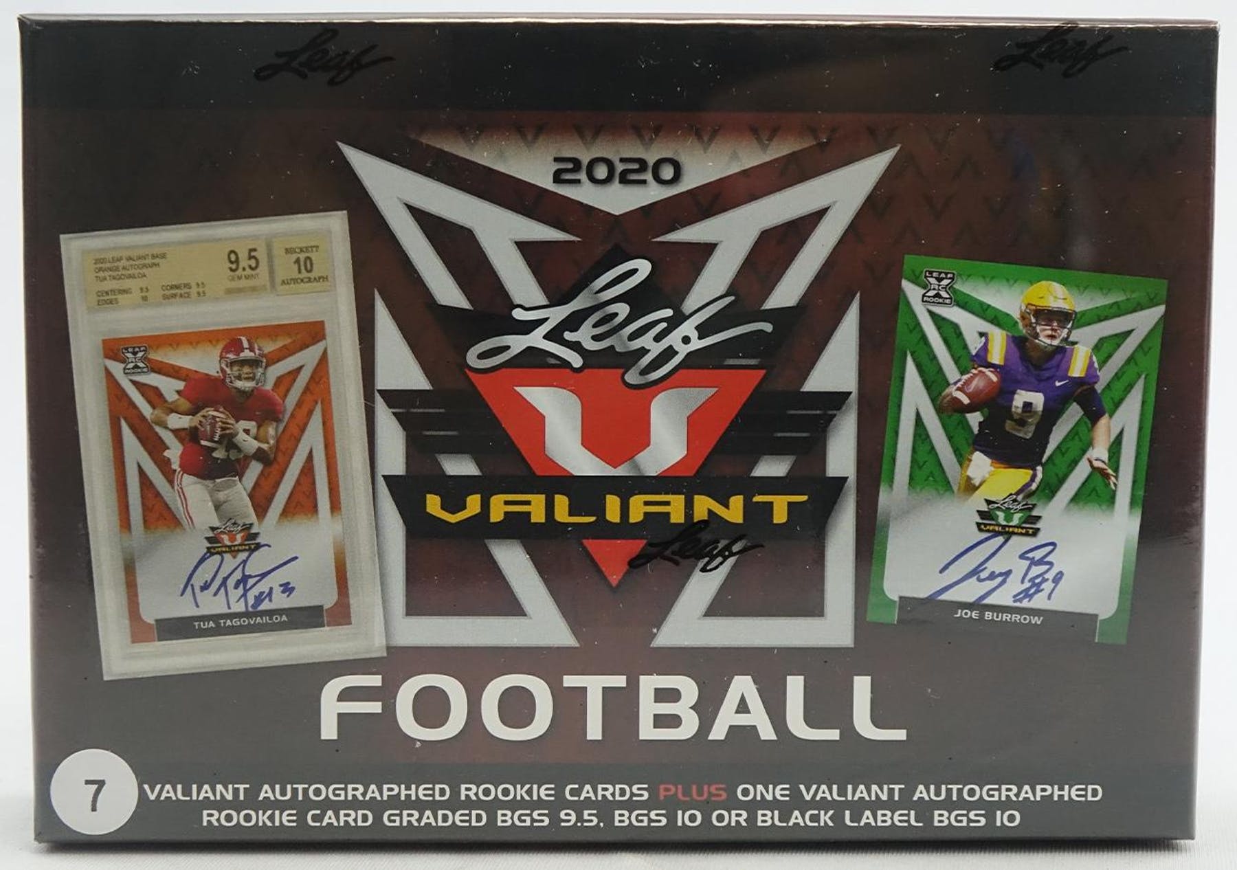2020 Leaf Valiant Football Hobby Box | Eastridge Sports Cards
