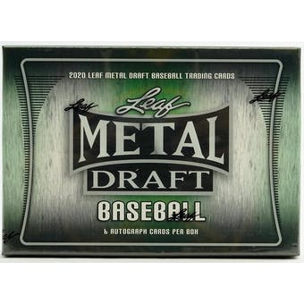 2020 Leaf Metal Draft Baseball Hobby Box