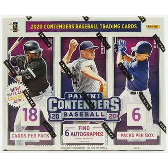 2020 Panini Contenders Baseball Hobby Box