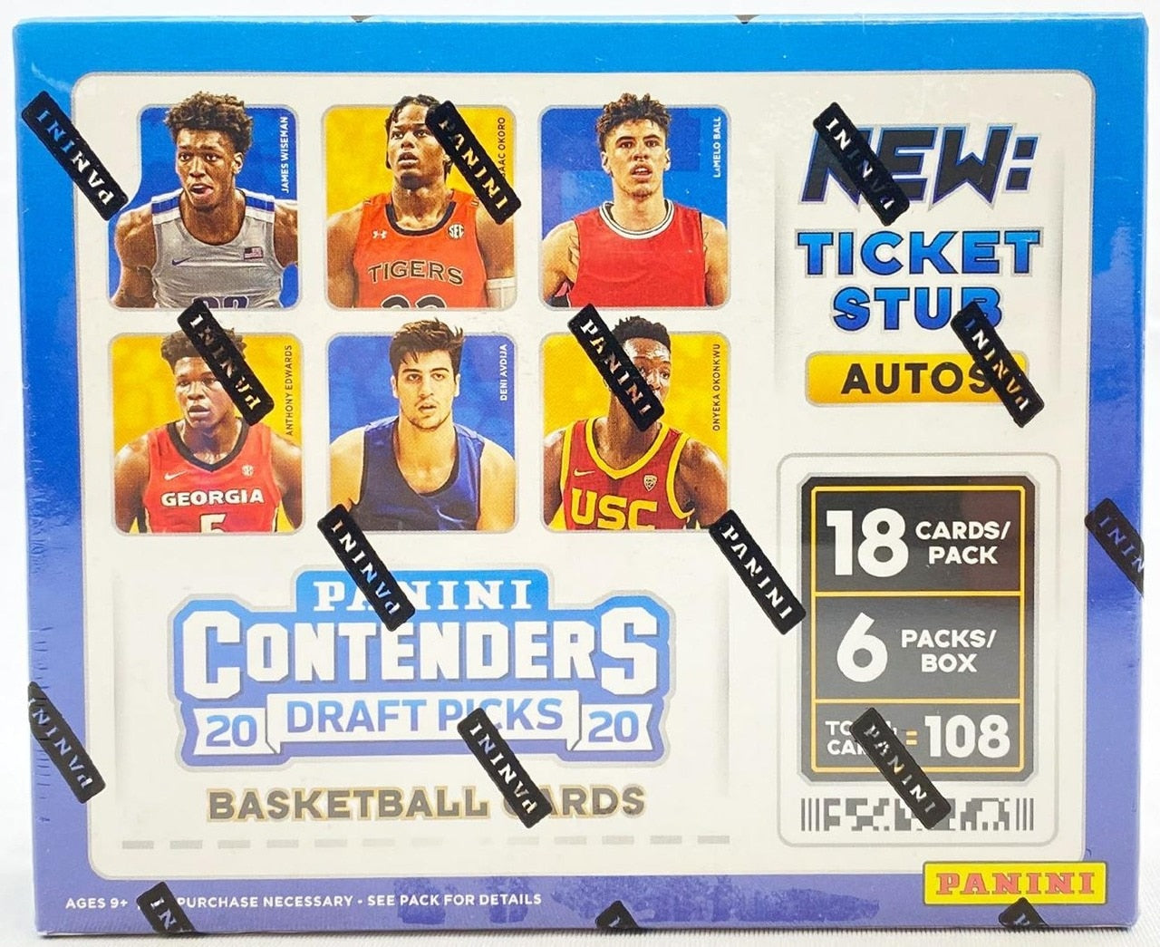 2020-21 Panini Contenders Draft Picks Basketball Hobby Box | Eastridge Sports Cards