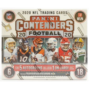 2020 Panini Contenders Football Hobby Box | Eastridge Sports Cards