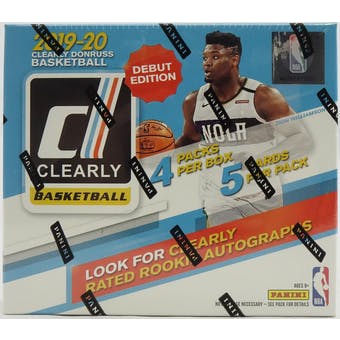 2019-20 Donruss Clearly Basketball Hobby Box | Eastridge Sports Cards