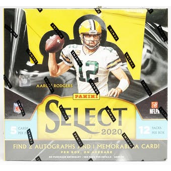 2020 Panini Select Football Hobby Box | Eastridge Sports Cards