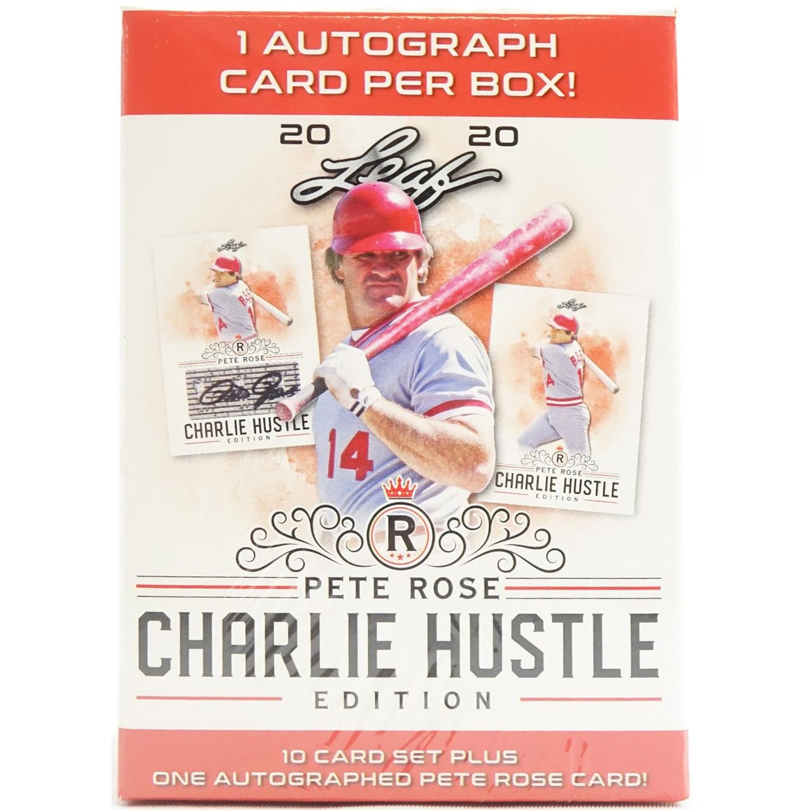 2020 Leaf Pete Rose Charlie Hustle Edition Baseball Blaster Box