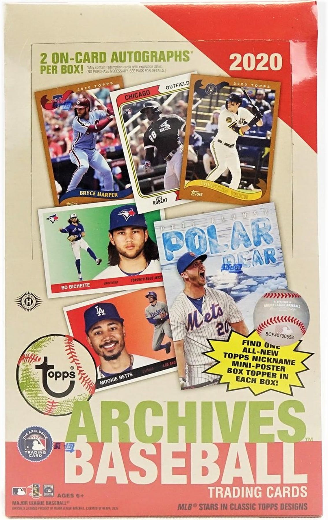 2020 Topps Archives Baseball Hobby Box | Eastridge Sports Cards