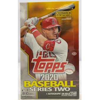 2020 Topps Baseball Series 2 Hobby Box