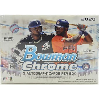 2020 Topps Bowman Chrome Baseball HTA Jumbo Box | Eastridge Sports Cards