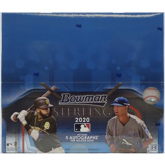 2020 Bowman Sterling Baseball Hobby Box | Eastridge Sports Cards