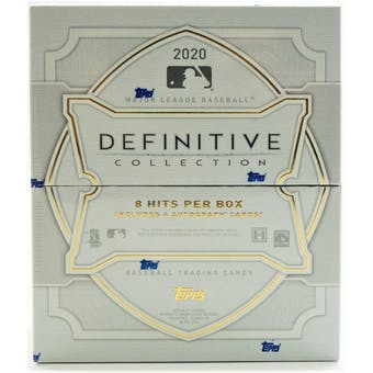 2020 Topps Definitive Baseball Hobby Box