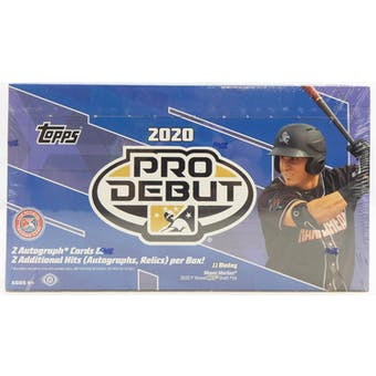 2020 Topps Pro Debut Baseball Hobby Box | Eastridge Sports Cards
